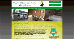 Desktop Screenshot of nfmassagetherapy.ca